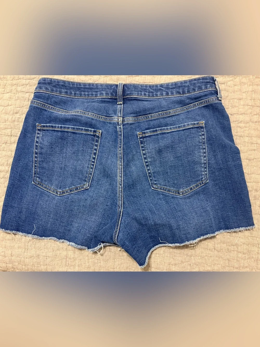 Old Navy high rise curvy women's jean shorts
